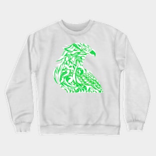 eagle aguila in ecopop mexican art Crewneck Sweatshirt